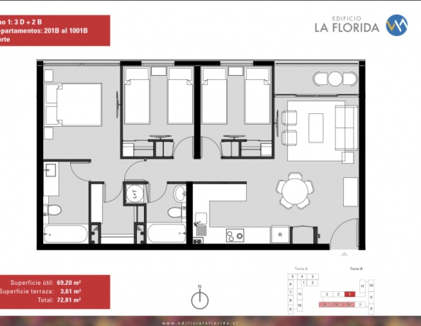 1 Dormitorio Bedrooms, ,1 BañoBathrooms,Departamento,En Venta,1049